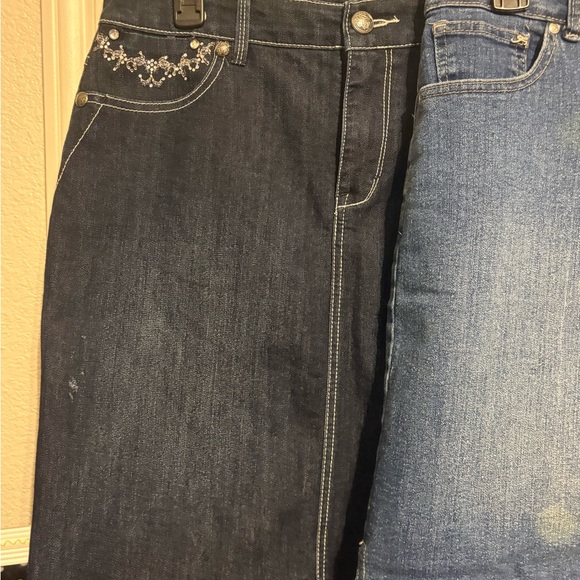 Style and Co. Denim Skirt Set - Picture 9 of 10